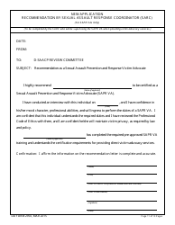 DD Form 2950 Sexual Assault Advocate Certification Program (D-Saacp) for New Applicants, Page 11