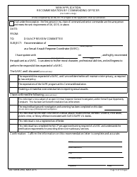 DD Form 2950 Sexual Assault Advocate Certification Program (D-Saacp) for New Applicants, Page 13
