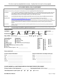 DD Form 2978 Fill Out Sign Online And Download Printable PDF 