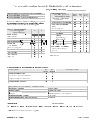 DD Form 2978 Deployment Mental Health Assessment, Page 7