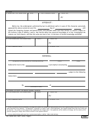 DD Form 490 Record of Trial, Page 7