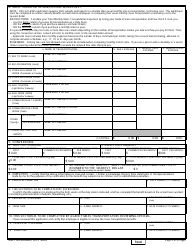 DD Form 2845 Mass Transportation Benefit Program Application, Page 3