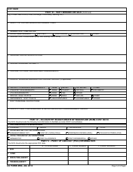 DD Form 2964 Security Cooperation Education and Training (Scet) Team Request, Page 3