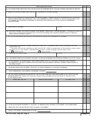 DD Form 455 Report of Proceedings to Vacate Suspension of a General Court-Martial Sentence or of a Special Court-Martial Sentence Including a Bad-Conduct Discharge, Page 2