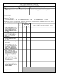 DD Form 2948 Special Compensation for Assistance With Activities of Daily Living (SCAADL) Eligibility, Page 2