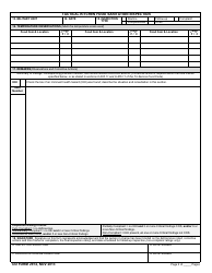 DD Form 2974 Tactical Kitchen Food Sanitation Inspection, Page 2