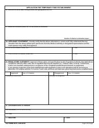 DD Form 2970 Application for Temporary Food Establishment, Page 3
