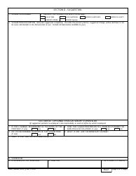 DD Form 355 Employee Suggestion, Page 2