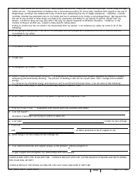 DD Form 2893 Victim Advocate Safety Plan, Page 5