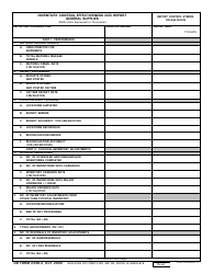 DD Form 2338-2 Inventory Control Effectiveness (ICE) Report General Supplies
