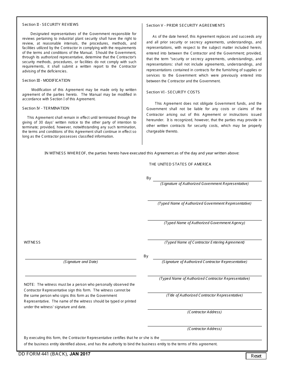 DD Form 441 - Fill Out, Sign Online and Download Fillable PDF ...