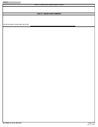 DA Form 67-10-1A &quot;Officer Evaluation Report Support Form&quot;, Page 3