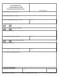 DD Form 2911 DoD Sexual Assault Forensic Examination (Safe) Report, Page 14