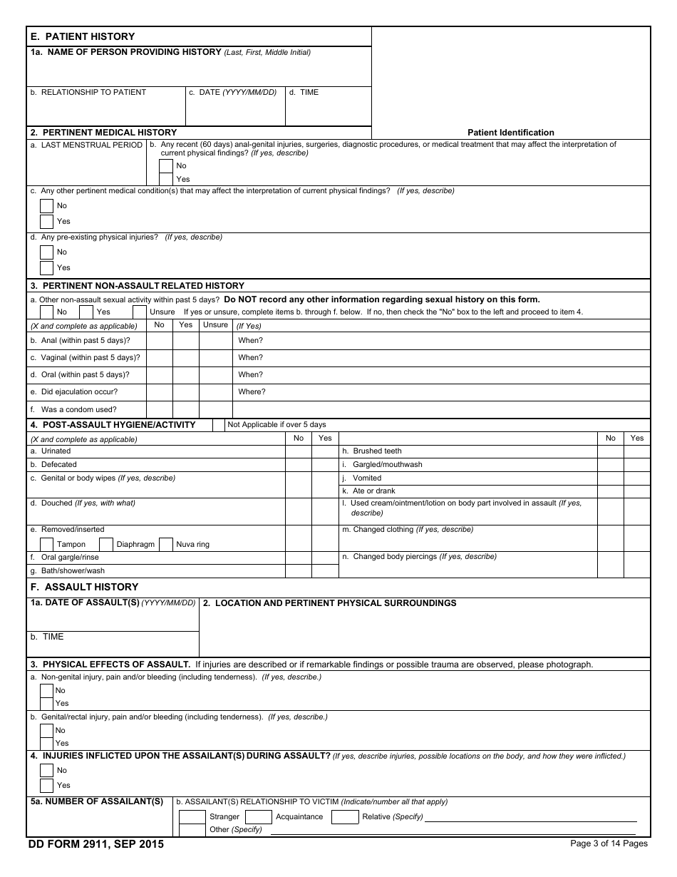 Dd Form 2911 Fill Out Sign Online And Download Fillable Pdf Templateroller 8478