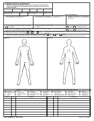 DD Form 2911 DoD Sexual Assault Forensic Examination (Safe) Report, Page 6