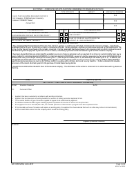 DA Form 2056 Commercial Insurance Solicitation Record, Page 2