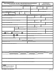 Document preview: DA Form 67-10-2 Field Grade Plate (O4 - O5; Cw3 - Cw5) Officer Evaluation Report