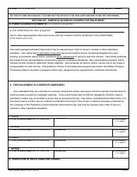 DD Form 1966 Record of Military Processing - Armed Forces of the United States, Page 6