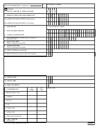 DD Form 2349 Notam Control Log, Page 2