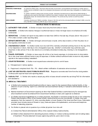 DA Form 31 &quot;Request and Authority for Leave&quot;, Page 2