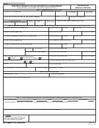 DA Form 67-10-3 Strategic Grade Plate (O6) Officer Evaluation Report