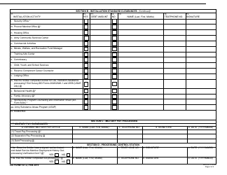 DA Form 137-2 Installation Clearance Record, Page 2