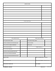 DA Form 461-5 Vehicle Classification Inspection, Page 3