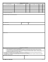 DA Form 1379 Reserve Components Unit Record of Reserve Training, Page 2