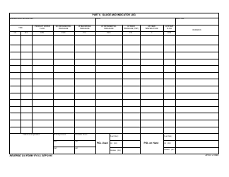 DA Form 1713-3 Daily Water Production Log - 125 Gph Lwp, Page 2