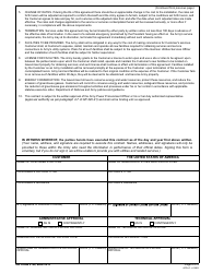 DA Form 2100 Memorandum of Understanding for Sale of Utilities and Related Services, Page 4