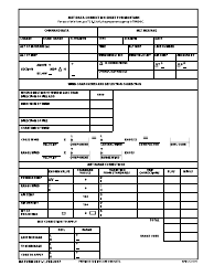 Document preview: DA Form 2601-1 Met Data Correction Sheet for Mortars