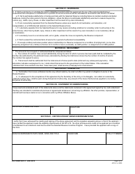 DA Form 5261-7 Selected Reserve Incentive Program - Officer Affliation Bonus, Page 2