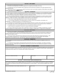 DA Form 5261-6 Selected Reserve Incentive Program - Officer Accession Bonus, Page 2