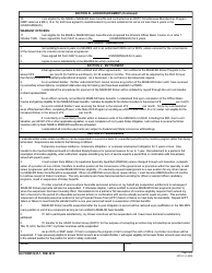 DA Form 5435-1 &quot;Statement of Understanding - the Selected Reserve Montgomery Gi Bill Kicker Program (10 Usc 16131)&quot;, Page 2