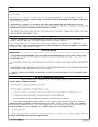 DA Form 5435 &quot;Statement of Understanding - the Selected Reserve Montgomery Gi Bill&quot;, Page 2
