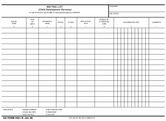 Us Army Target List Worksheet