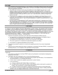 DA Form 5685 New Specialized Training Assistance Program (New Strap) Service Agreement, Page 3