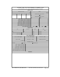 DA Form 5701-228 Oh-58a/C and Th-67 Performance Planning Card