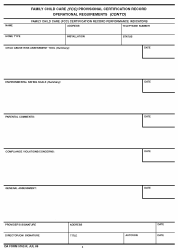 DA Form 5762-R Family Child Care Certification Requirements, Page 4