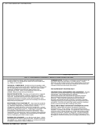 DA Form 7222-1 Senior System Civilian Evaluation Report Support Form, Page 2