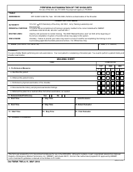 Document preview: DA Form 7595-4-11 Perform an Examination of the Shoulder