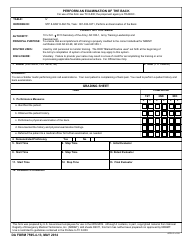 TRADOC Form 7595-4-13 Perform an Examination of the Back