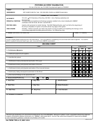 Document preview: DA Form 7595-4-15 Perform an Heent Examination