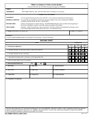 Document preview: DA Form 7595-6-4 Treat a Casualty for a Cold Injury