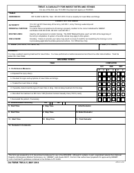 Document preview: DA Form 7595-6-5 Treat a Casualty for Insect Bites and Stings