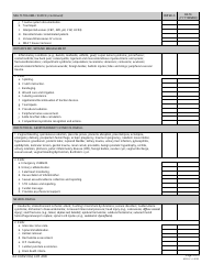 DA Form 7654 Verification of Clinical Competencies for Emergency Nursing Skill Identifier (Si M5), Page 2