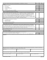 DA Form 7654 Verification of Clinical Competencies for Emergency Nursing Skill Identifier (Si M5), Page 4