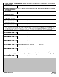 DA Form 7690 Salvage Diver Qualification Worksheet, Page 3