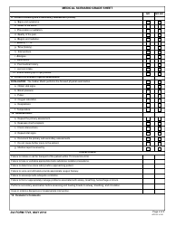 DA Form 7741 Medical Scenario Grade Sheet, Page 2