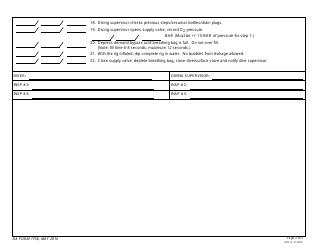 DA Form 7756 Predive Checklist, Page 2